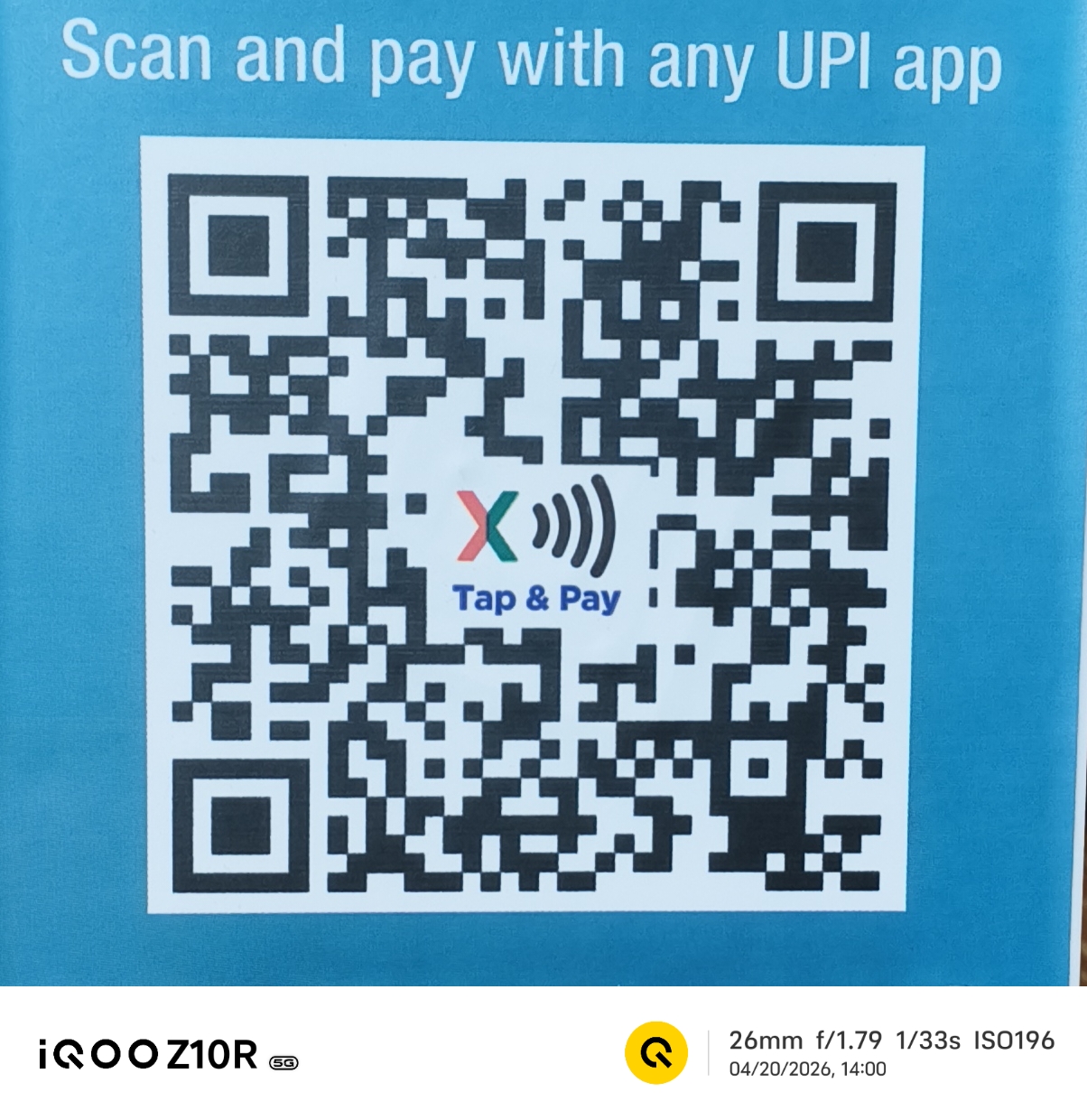 Payment QR Code — Acharya Samrat